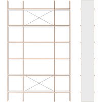 Moormann FNP Rekkensysteem - Voorbeeld 3 - MDF - wit (MDF)