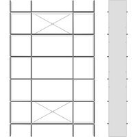 Moormann FNP Rekkensysteem - Voorbeeld 3 - wit bicolore (MDF) - MDF