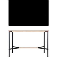 Moormann Seiltänzer Statafel - Linoleum zwart - rood touw - 160 x 90 cm