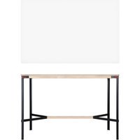 Moormann Seiltänzer Statafel - Laminaat wit - rood touw - 160 x 90 cm