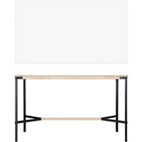 Moormann Seiltänzer Statafel - Laminaat wit - rood touw - 190 x 90 cm