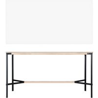 Moormann Seiltänzer Statafel - Laminaat wit - zwart touw - 220 x 90 cm