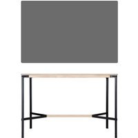 Moormann Seiltänzer Statafel - Laminaat donkergrijs - zwart touw - 160 x 90 cm