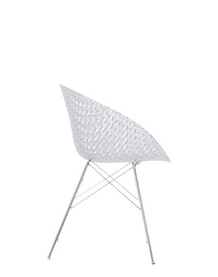 Kartell Smatrik Stoel - transparant/chroom