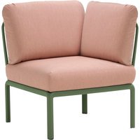 Nardi Komodo Hoekelement - agave - rosa quarzo