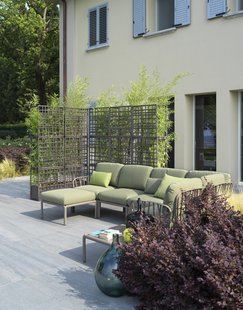 Nardi Komodo Poef - tortora - giungla Sunbrella®