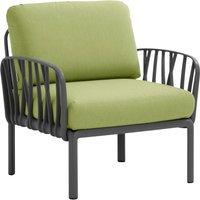 Nardi Komodo Fauteuil - antracite - avocado Sunbrella®