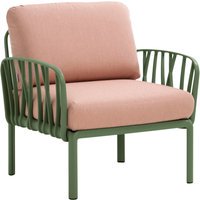 Nardi Komodo Fauteuil - agave - rosa quarzo