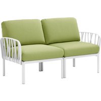 Nardi Komodo 2-zitsbank - bianco - avocado Sunbrella®