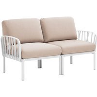 Nardi Komodo 2-zitsbank - bianco - canvas Sunbrella®