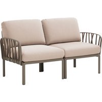 Nardi Komodo 2-zitsbank - tortora - canvas Sunbrella®