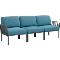 Nardi Komodo 3-zitsbank - antracite - adriatic Sunbrella®