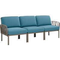 Nardi Komodo 3-zitsbank - tortora - adriatic Sunbrella®