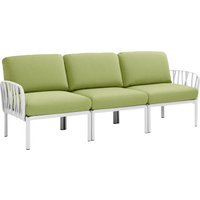 Nardi Komodo 3-zitsbank - bianco - avocado Sunbrella®