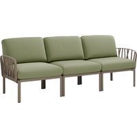 Nardi Komodo 3-zitsbank - tortora - giungla Sunbrella®