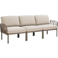 Nardi Komodo 3-zitsbank - tortora - panama TECH