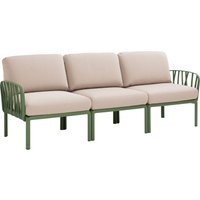 Nardi Komodo 3-zitsbank - agave - canvas Sunbrella®