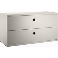 String Furniture Ladeblok - 78 x 42 x 30 cm - beige