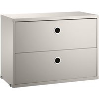 String Furniture Ladeblok - 58 x 42 x 30 cm - beige