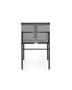 ClassiCon Roquebrune stoel - grijs - verchroomd