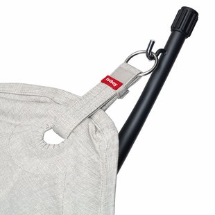 fatboy Headdemock Sunbrella hangmat met frame en kussen - Mist - Black