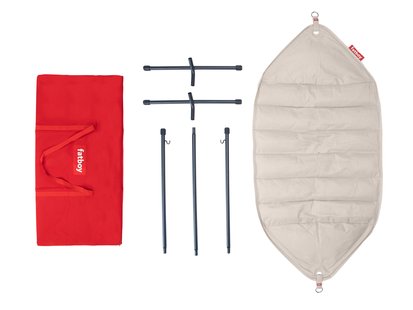 fatboy Headdemock Sunbrella hangmat met frame en kussen - Sahara - Black