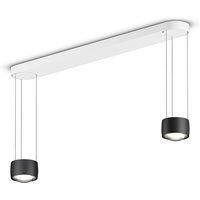 Occhio Sento LED Sospeso Due Hanglamp - zwart mat - met air - E