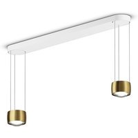 Occhio Sento LED Sospeso Due Hanglamp - brons - met air - E
