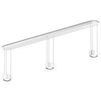 Occhio Sento Sospeso LED Tre Hanglamp - wit glanzend - met air - E