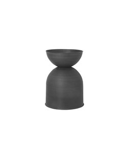 Ferm Living Hourglass Bloempot - M - zwart