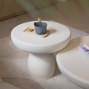 Sohome Ronde Salontafel 'Jake' Beton, 50cm