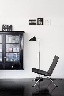 Fritz Hansen Kaiser Idell 6580-F - Vloerlamp - zwart