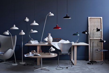 Fritz Hansen Kaiser Idell 6631-P Hanglamp - zwart
