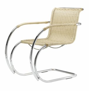 Thonet S 533 F Fauteuil - rotan vlechtwerk