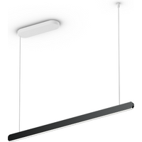 Occhio Mito linear volo 100 Hanglamp - black phantom - vast - zonder Occhio Air - table/wide