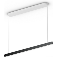 Occhio Mito linear volo 100 Hanglamp - black phantom - variabel - zonder Occhio Air - room/narrow