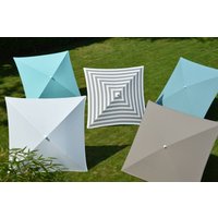 Jan Kurtz Murano Parasol - wit/taupe