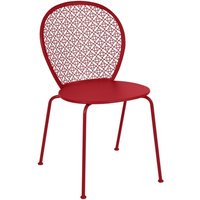 Fermob Lorette Stoel - 67 klaproosrood