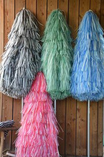 Jan Kurtz Hawaii mix Parasol  - zilver mix