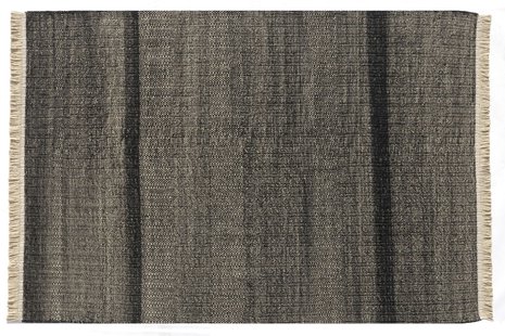Nanimarquina Tres Outdoor Textur - texture zwart - 300 x 400 cm