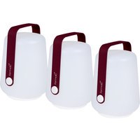 Fermob Balad Buitenlamp - set van 3 lampen - B9 zwarte kers