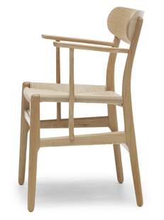 Carl Hansen & Søn CH26 stoel - Vlecht natuur - eiken geolied