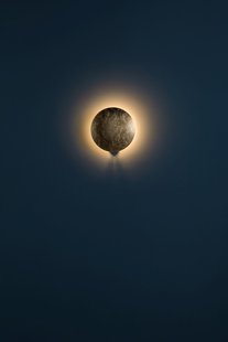 Catellani & Smith Lederam W1 - goud/zwart - Ø 25