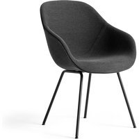 HAY About A Chair AAC 127 - chroom - Steelcut Trio 133 - lichtgrijs