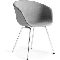 HAY About A Chair AAC 28 - Kvadrat Remix143 - chroom
