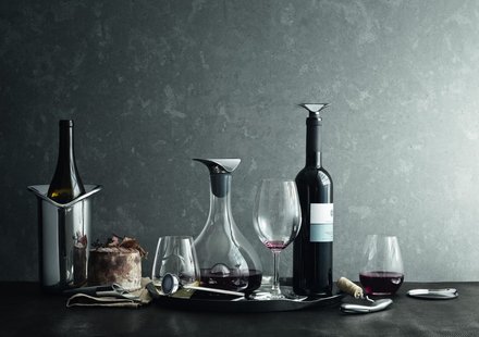 Georg Jensen Wine Set -2-delige Wijnschenker en flessenstop