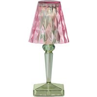 Kartell Battery Tafellamp - pastel pink/mint green