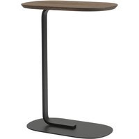 Muuto Relate Side Tafel - gerookte eik/zwart - 73,5 cm