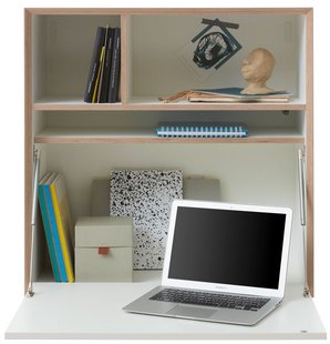 Müller Möbelwerkstätten Vertiko Ply Rek - CPL wit met berk - FIVE