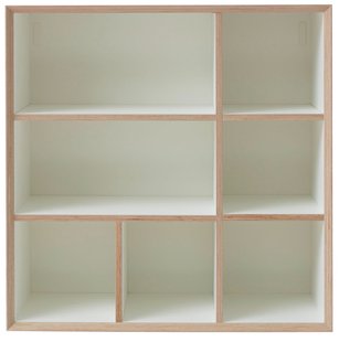 Müller Möbelwerkstätten Vertiko Ply Rek - CPL wit met berk - SIX